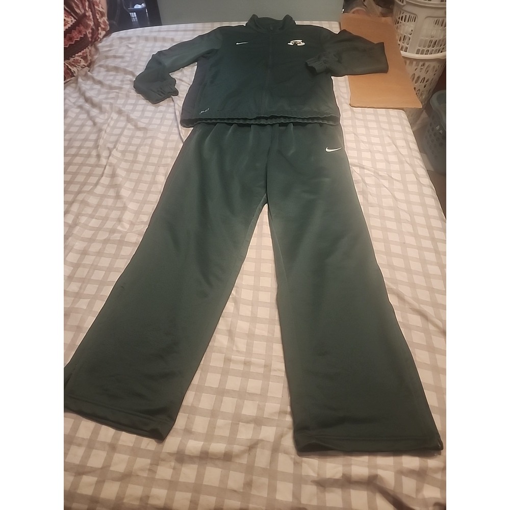 Men's Nike  Warm Up Suit Has Another Logo On It Size Large